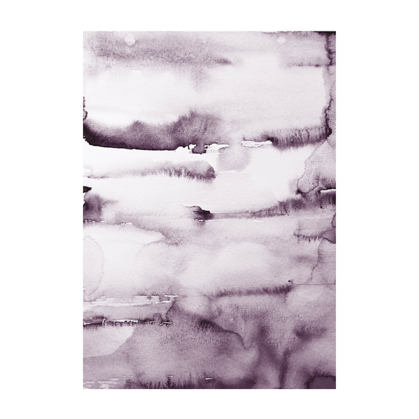 "Purple Water Color" Print