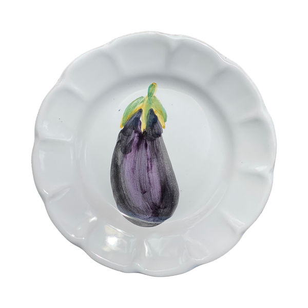 Plate Mercato 20 cm Eggplant