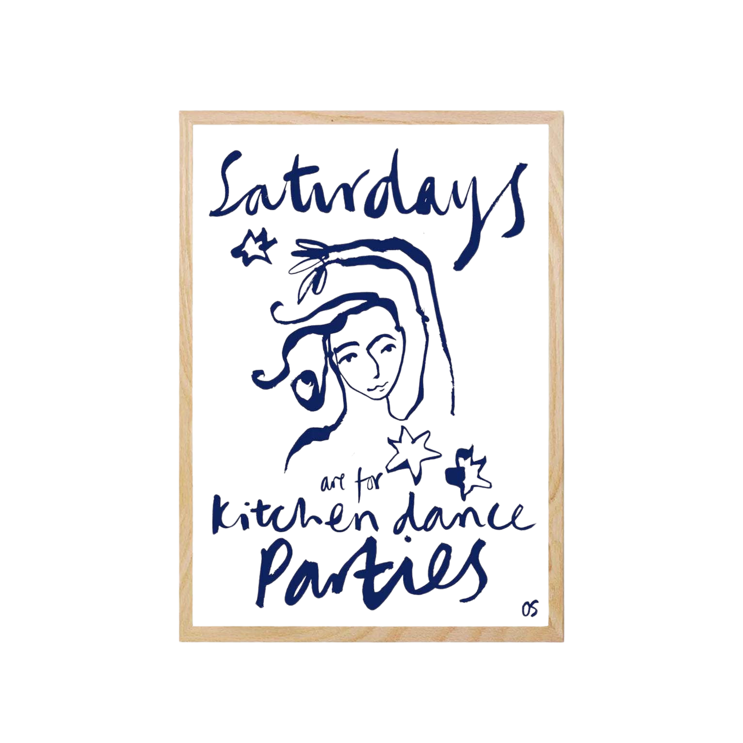 Saturday | Wall Art Print