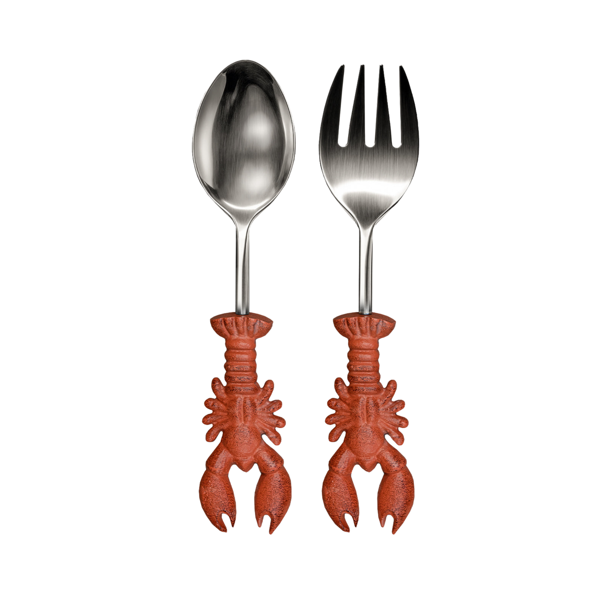 Red Lobster Salad Cutlery Set