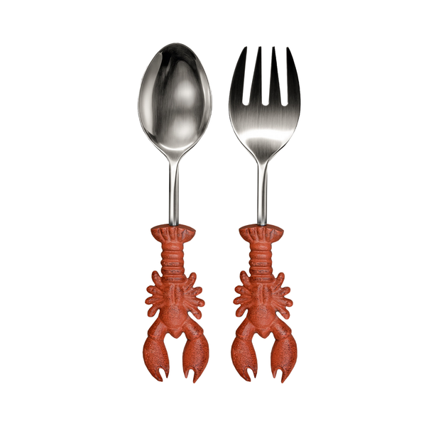 Red Lobster Salad Cutlery Set