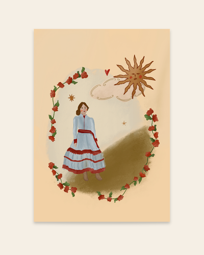 Rosa art print — additional product photo of the design