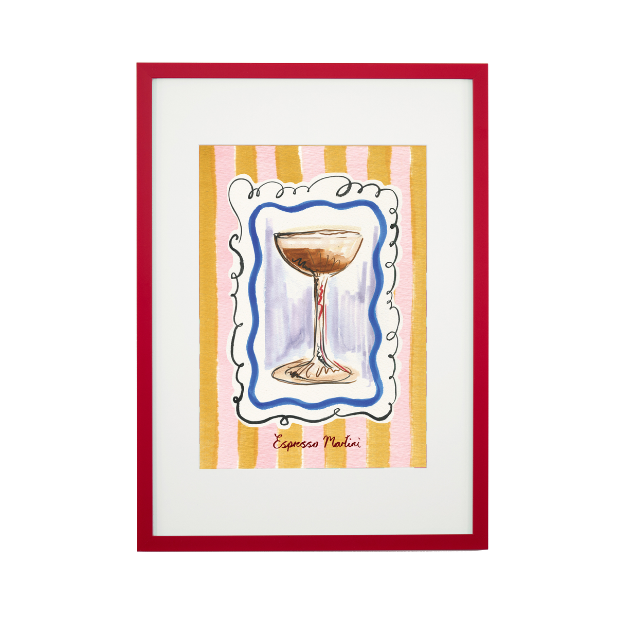 Espresso Martini, Cocktail Art Print
