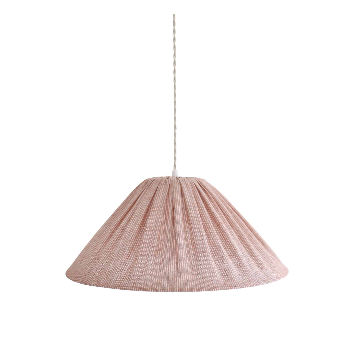 Malala Pendant Light – Fine Terracotta Stripes