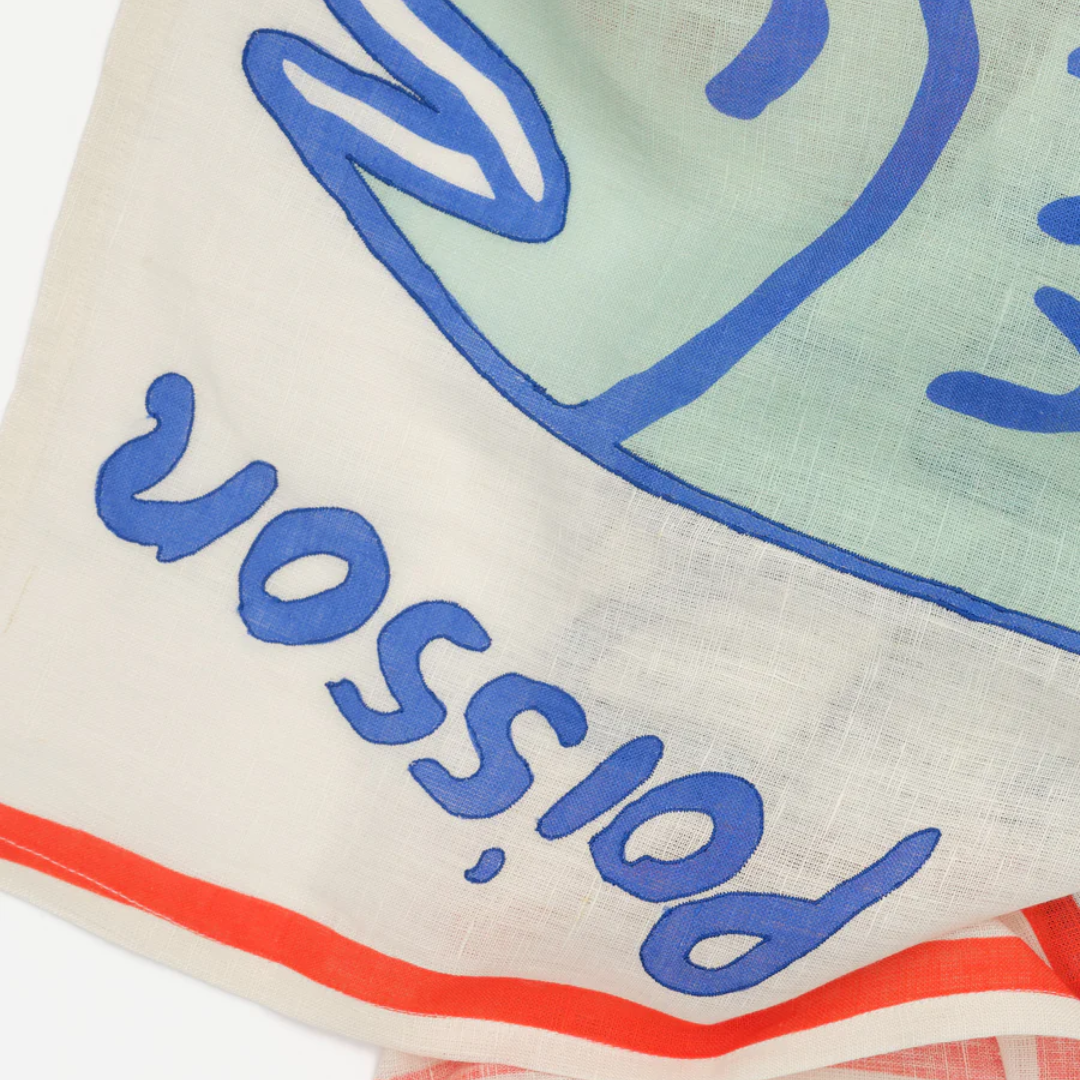 Poisson Tea Towel
