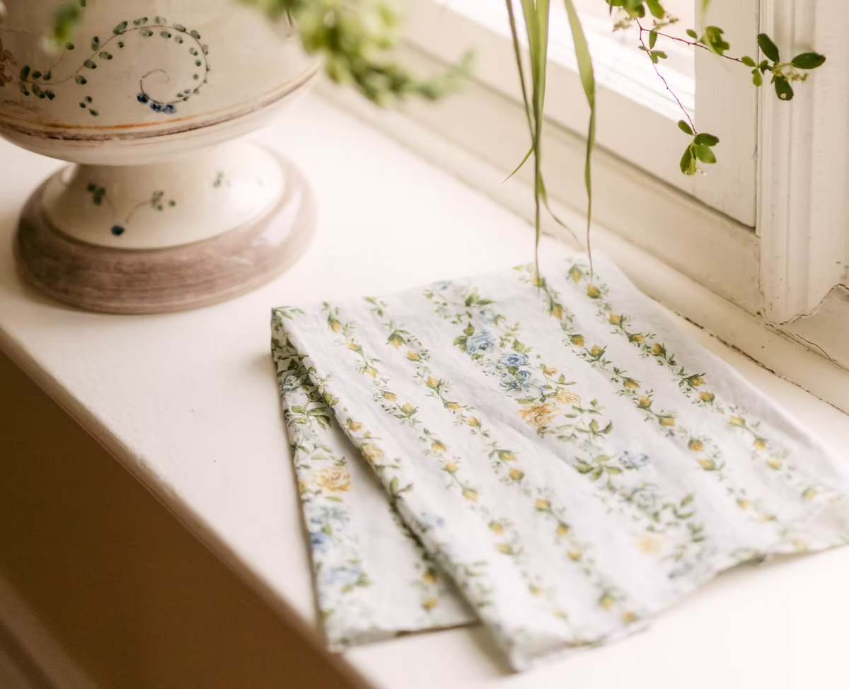 Rosa Tea Towel