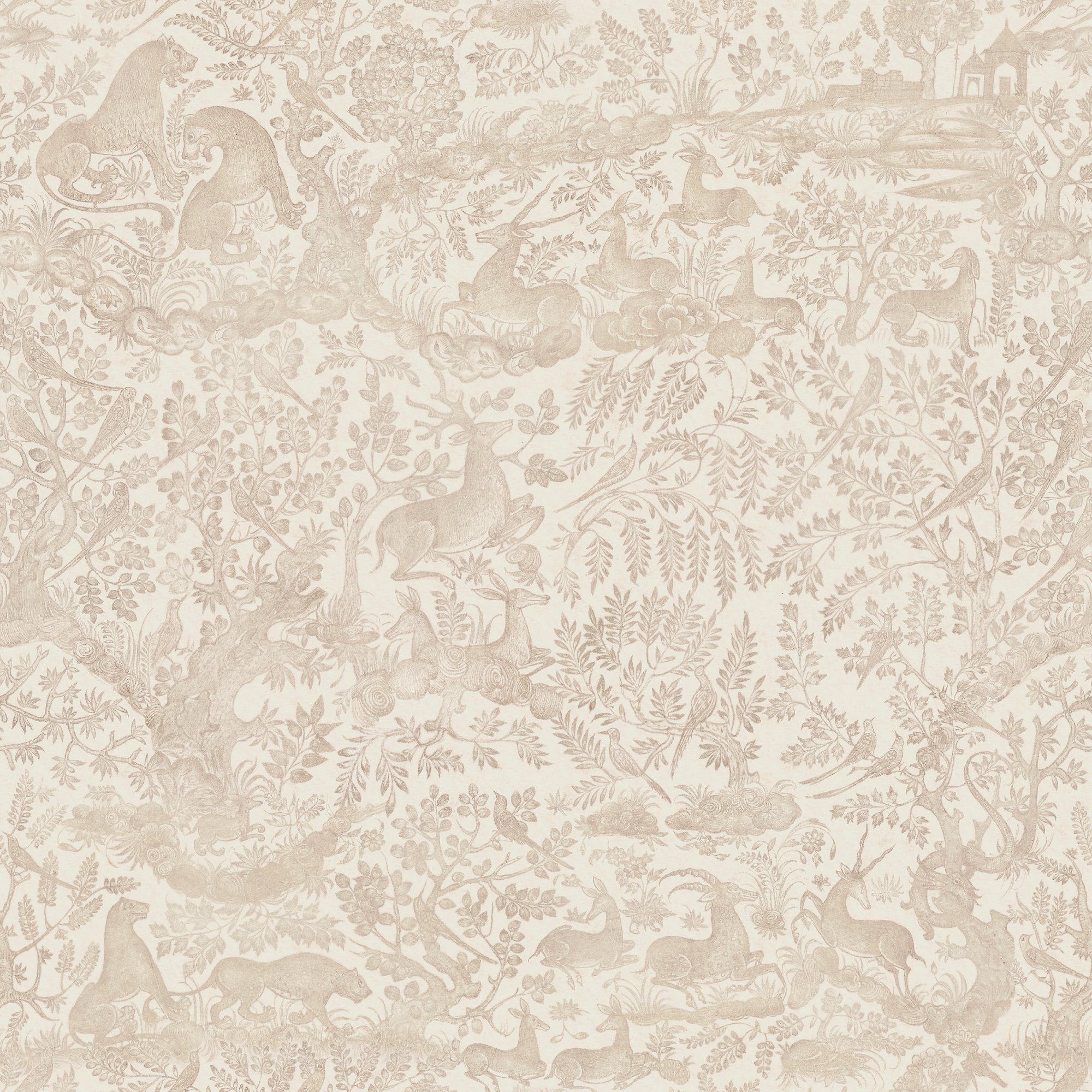 Fablewood Wallpaper - Chalk