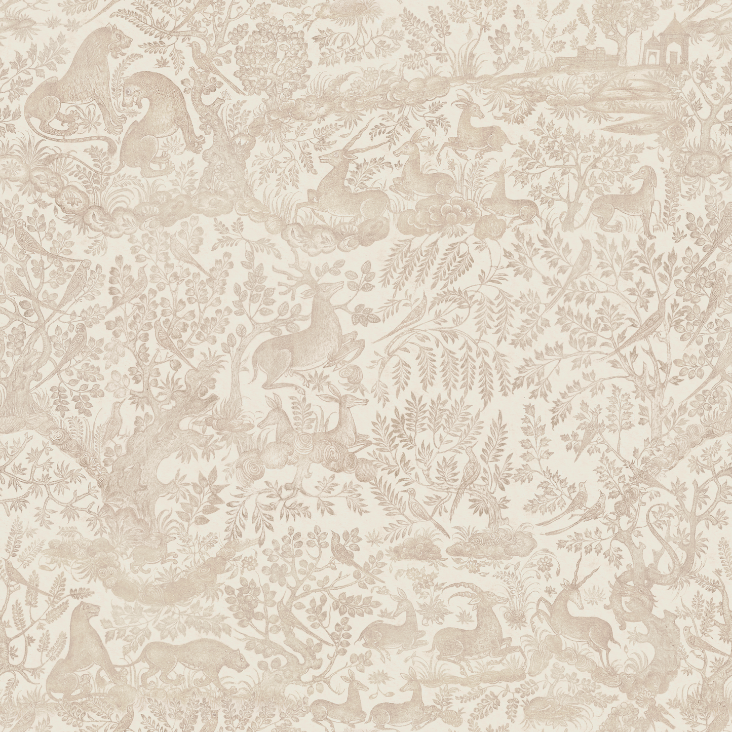 Fablewood Wallpaper - Chalk