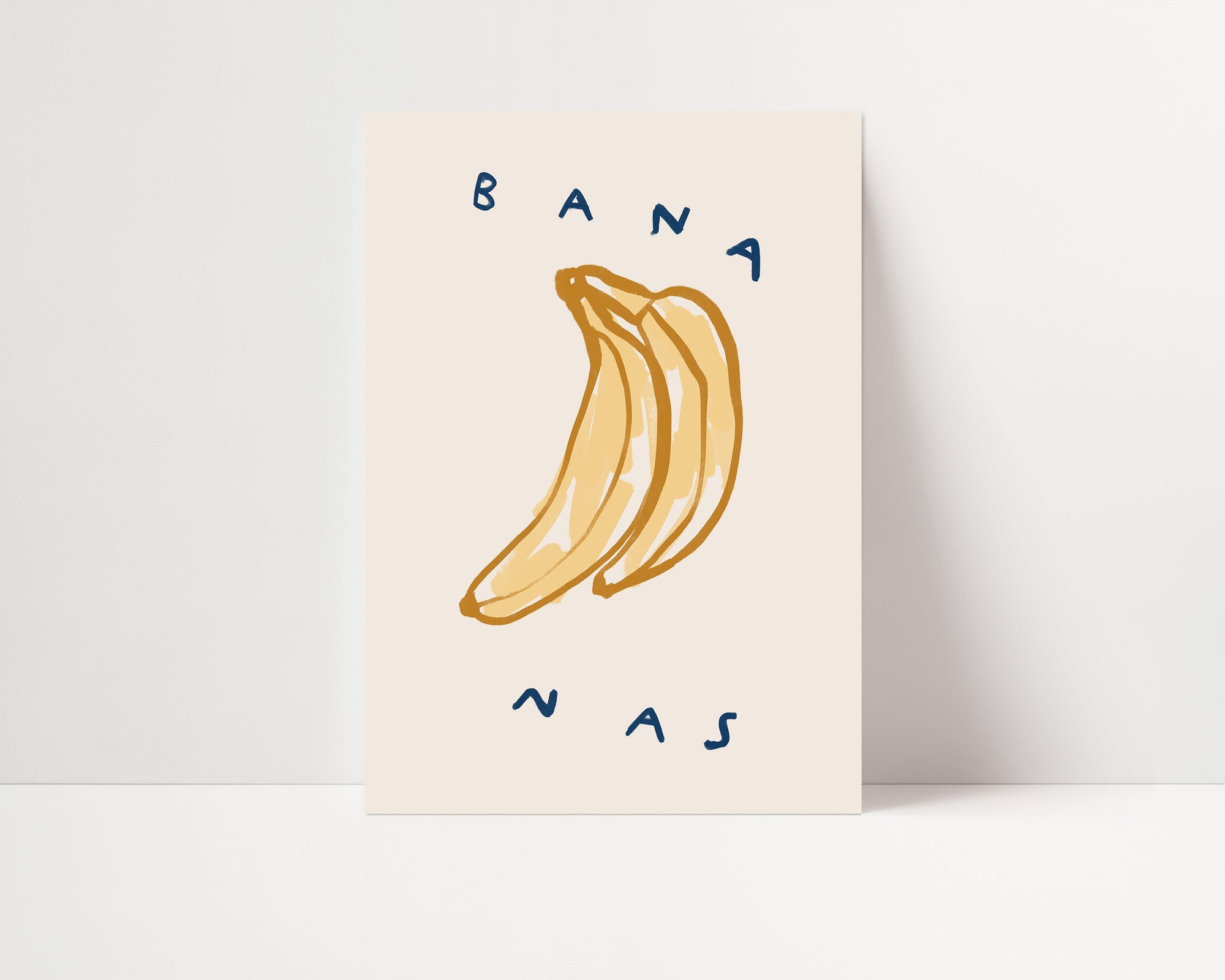 Bananas | Fruit Print | UNFRAMED