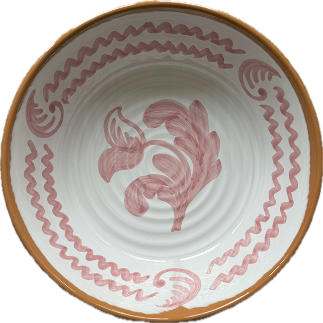 Pink Antica Serving Bowl - 30 cm