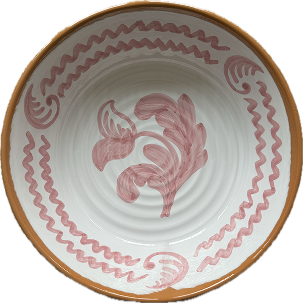 Pink Antica Serving Bowl - 30 cm