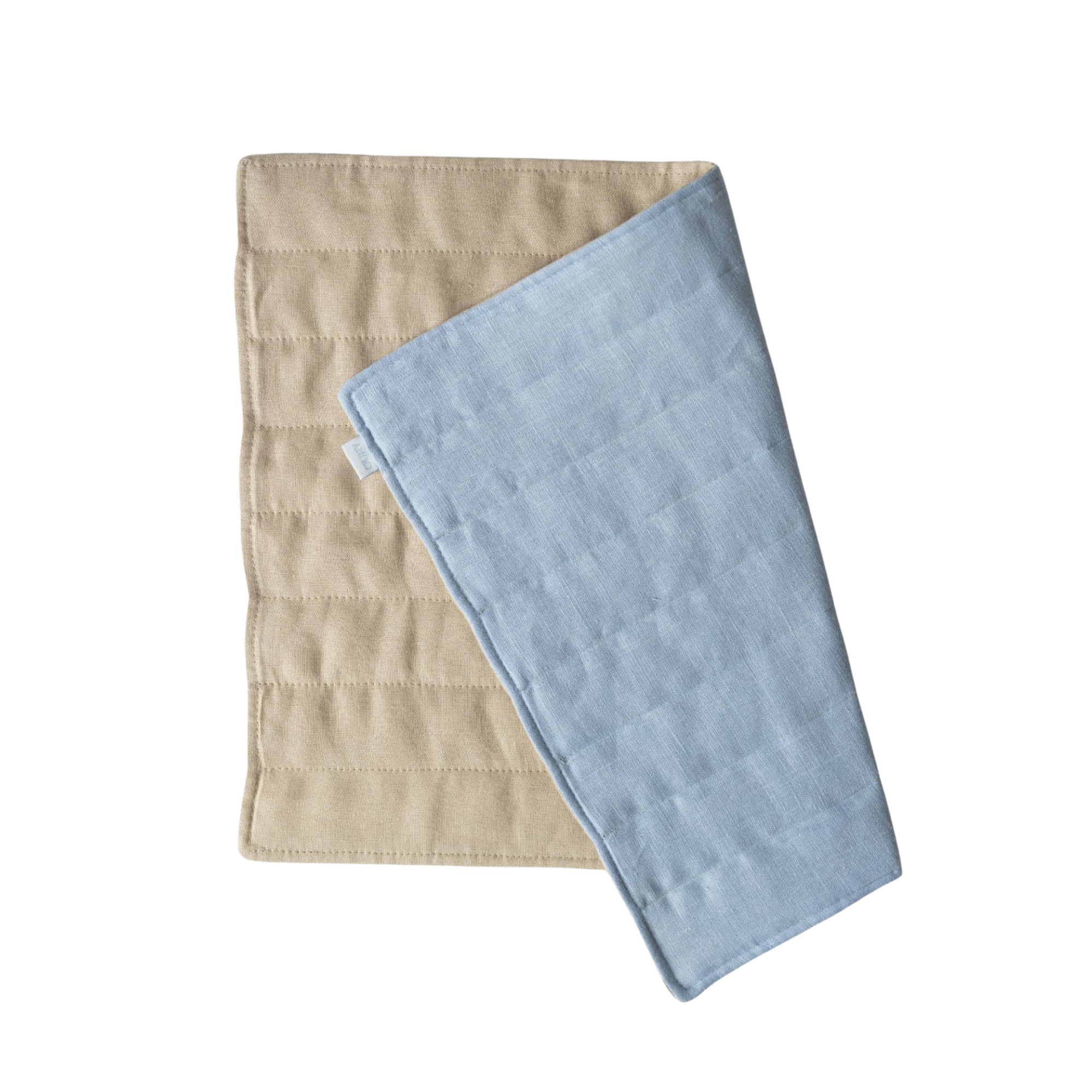 Blue & Beige Linen Placemat