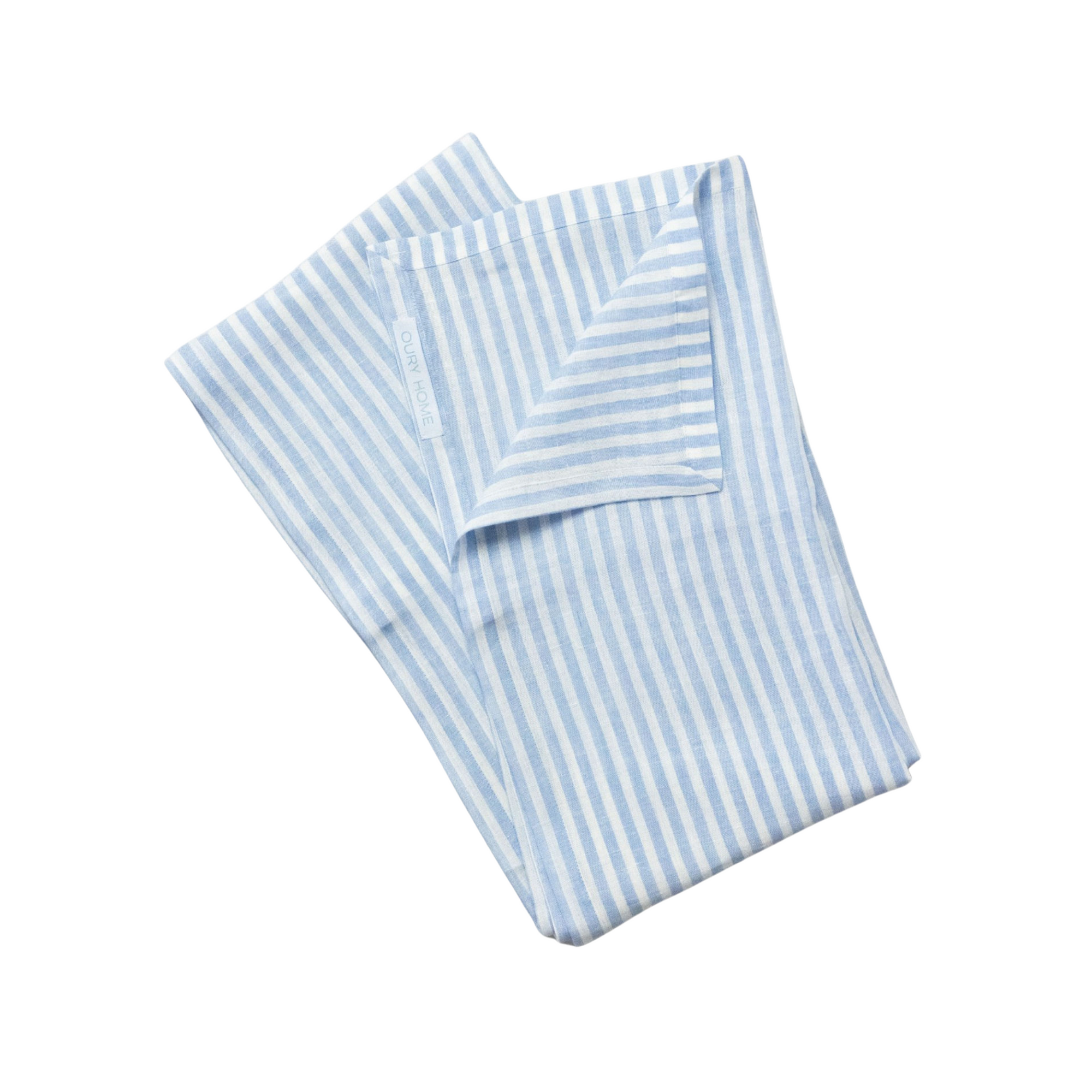 Blue Stripes Table Runner