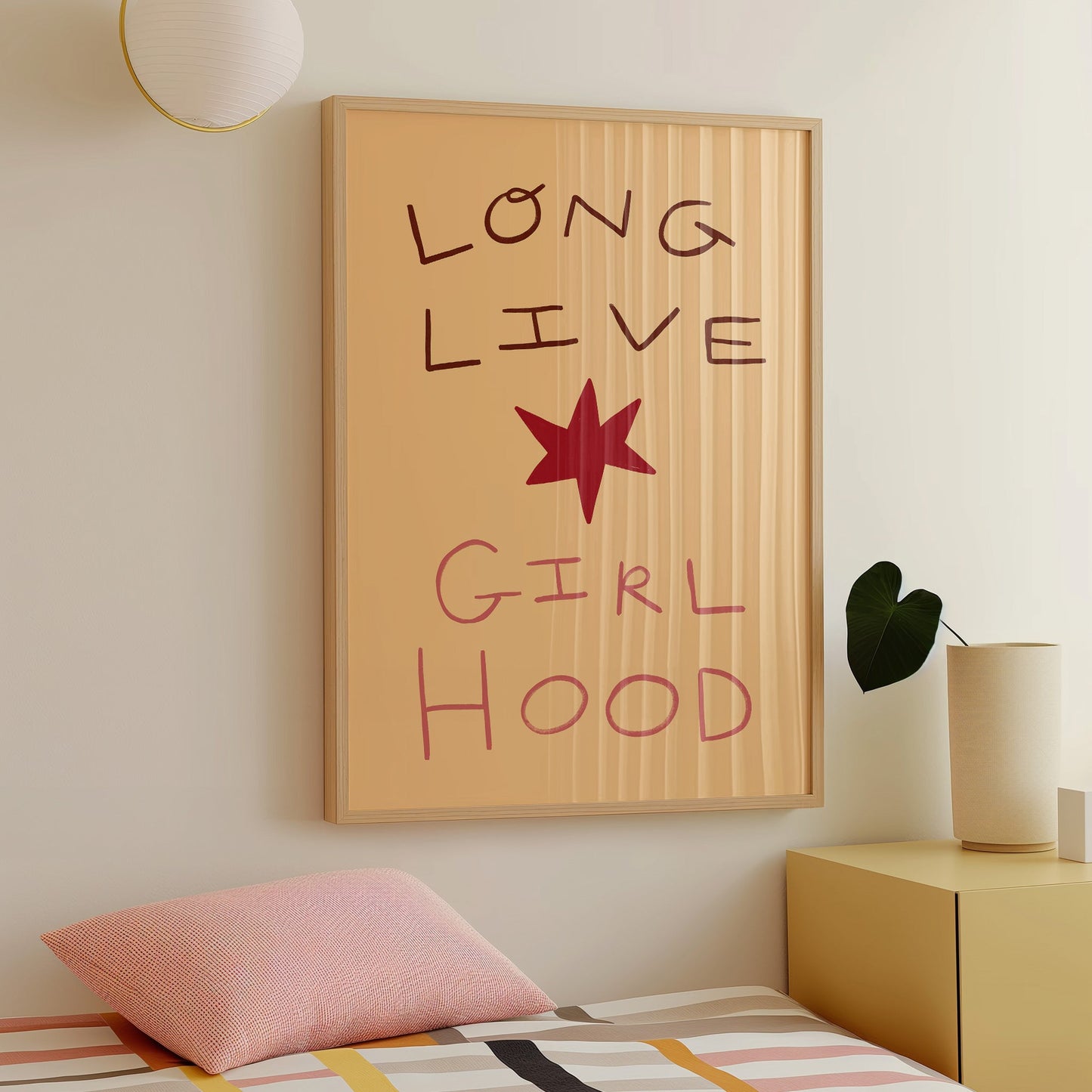 Long Live Girl Hood | Kid's Print | UNFRAMED