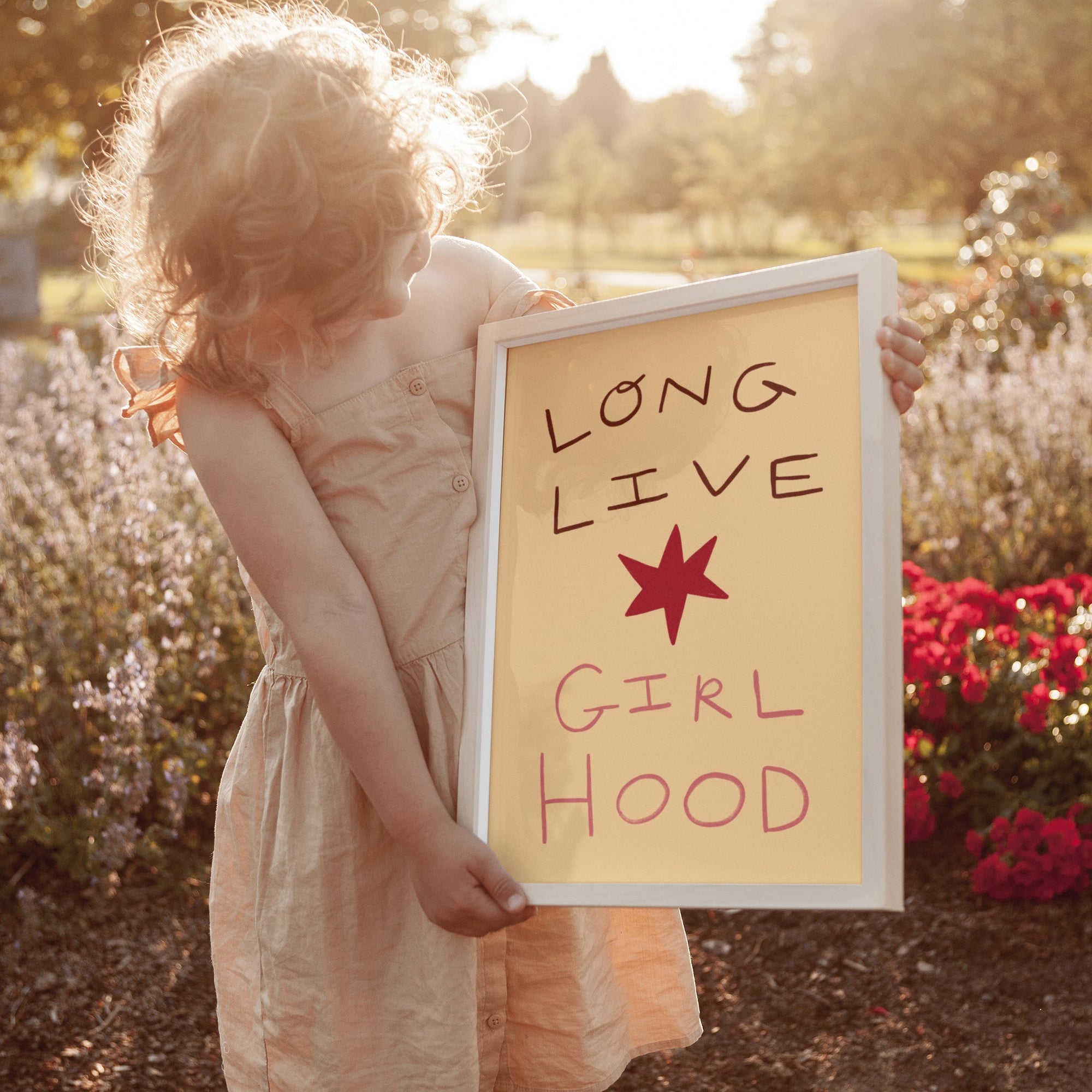 Long Live Girl Hood | Kid's Print | UNFRAMED