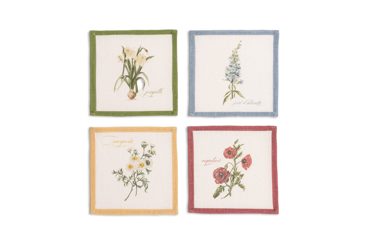Flore Cocktail Napkins