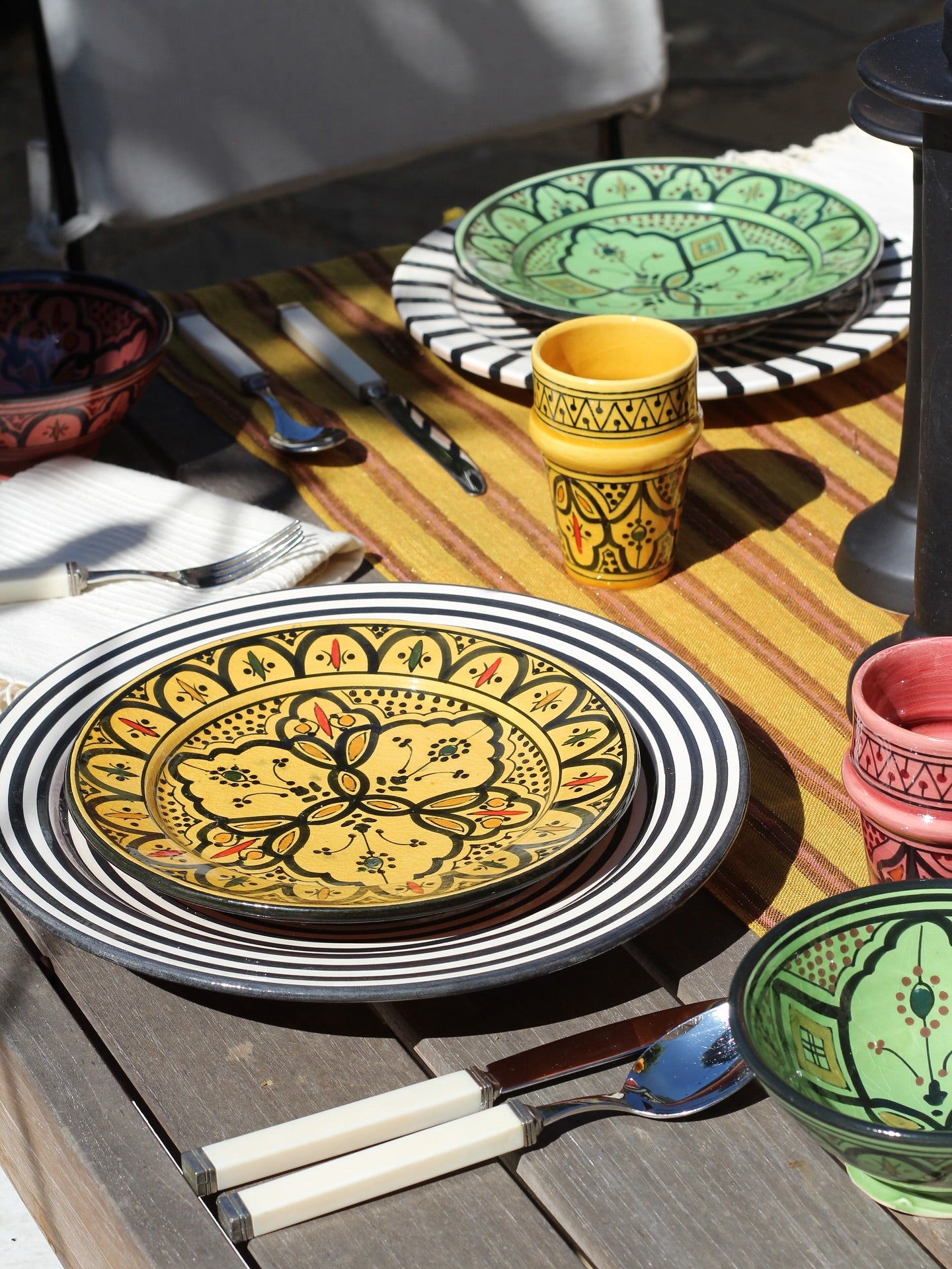 Medium Plate 22 cm- Yellow