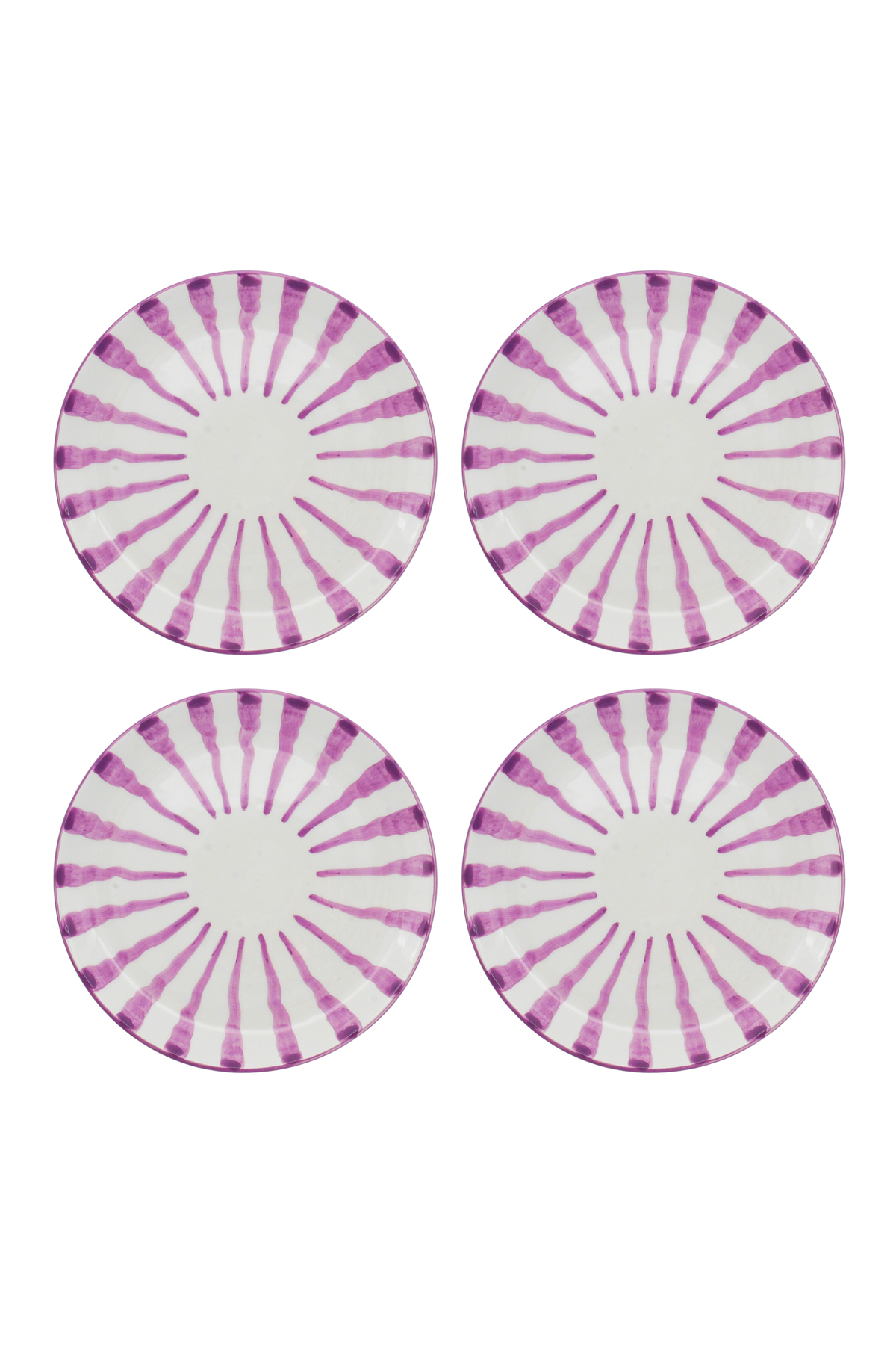 Wave Dinner Plate, Set of Four