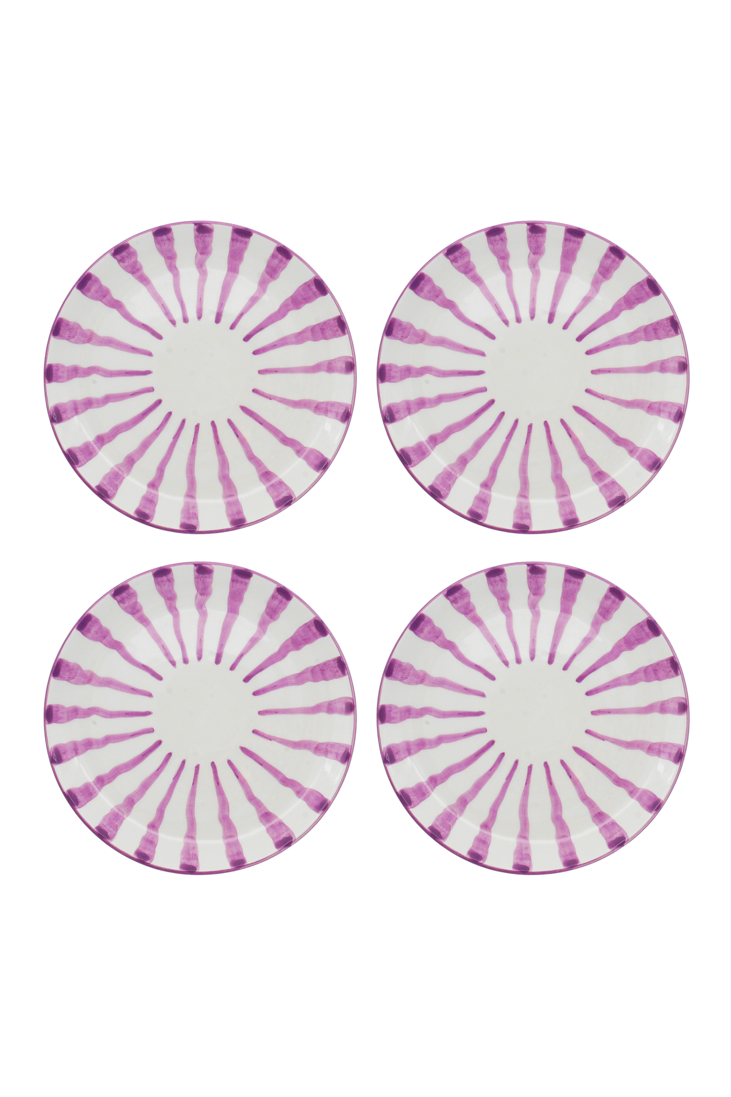 Wave Dinner Plate, Set of Four