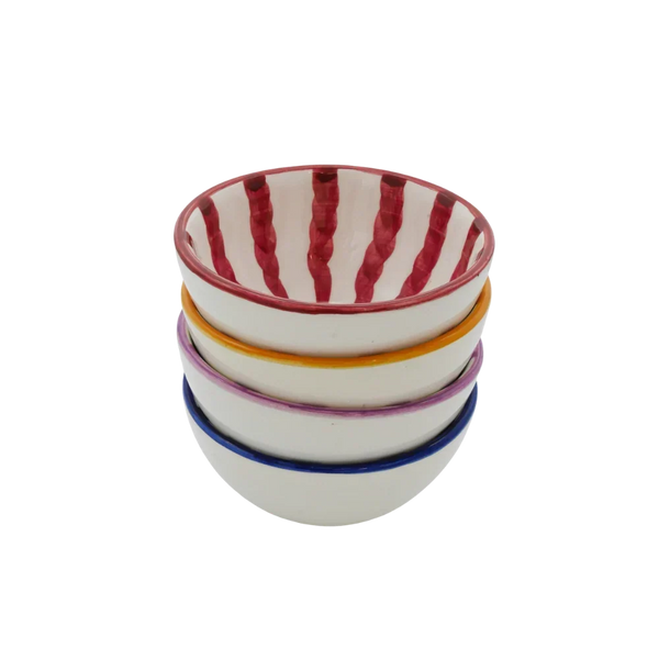 Wave Breakfast Bowls, Set of Four