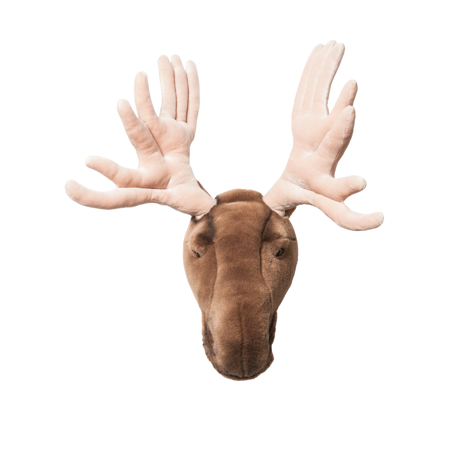 Alfred the Moose Wall Mounted Plush Head