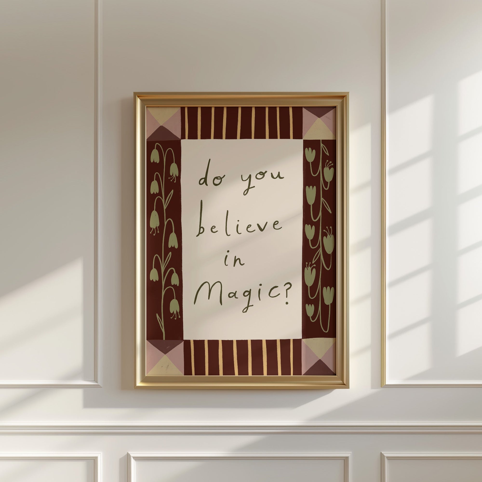 Do You Believe In Magic? | Nursery Print | UNFRAMED