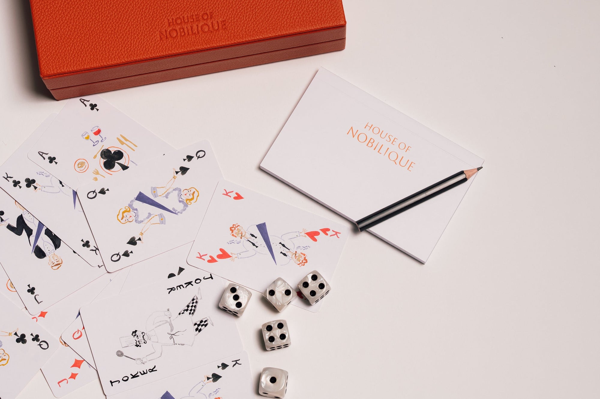 Card Box Orange