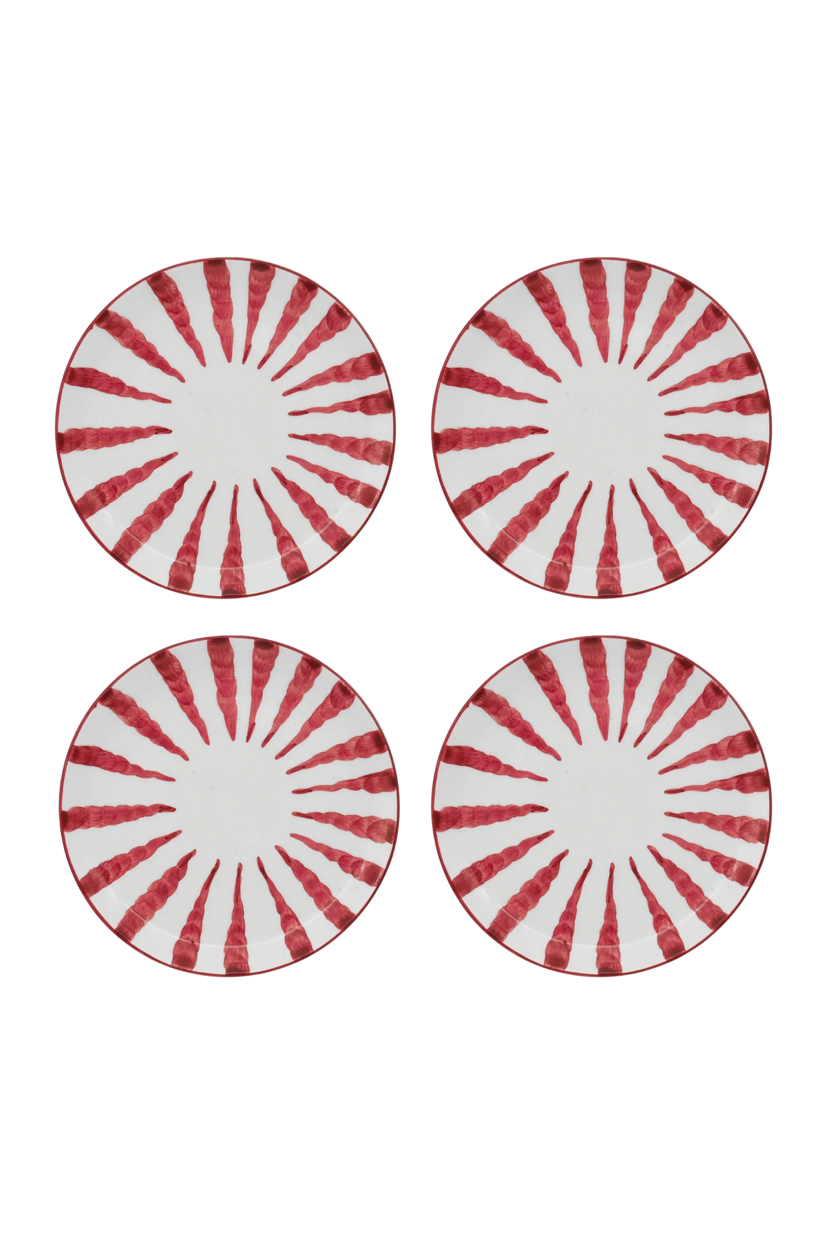 Wave Dinner Plate - Grenadine