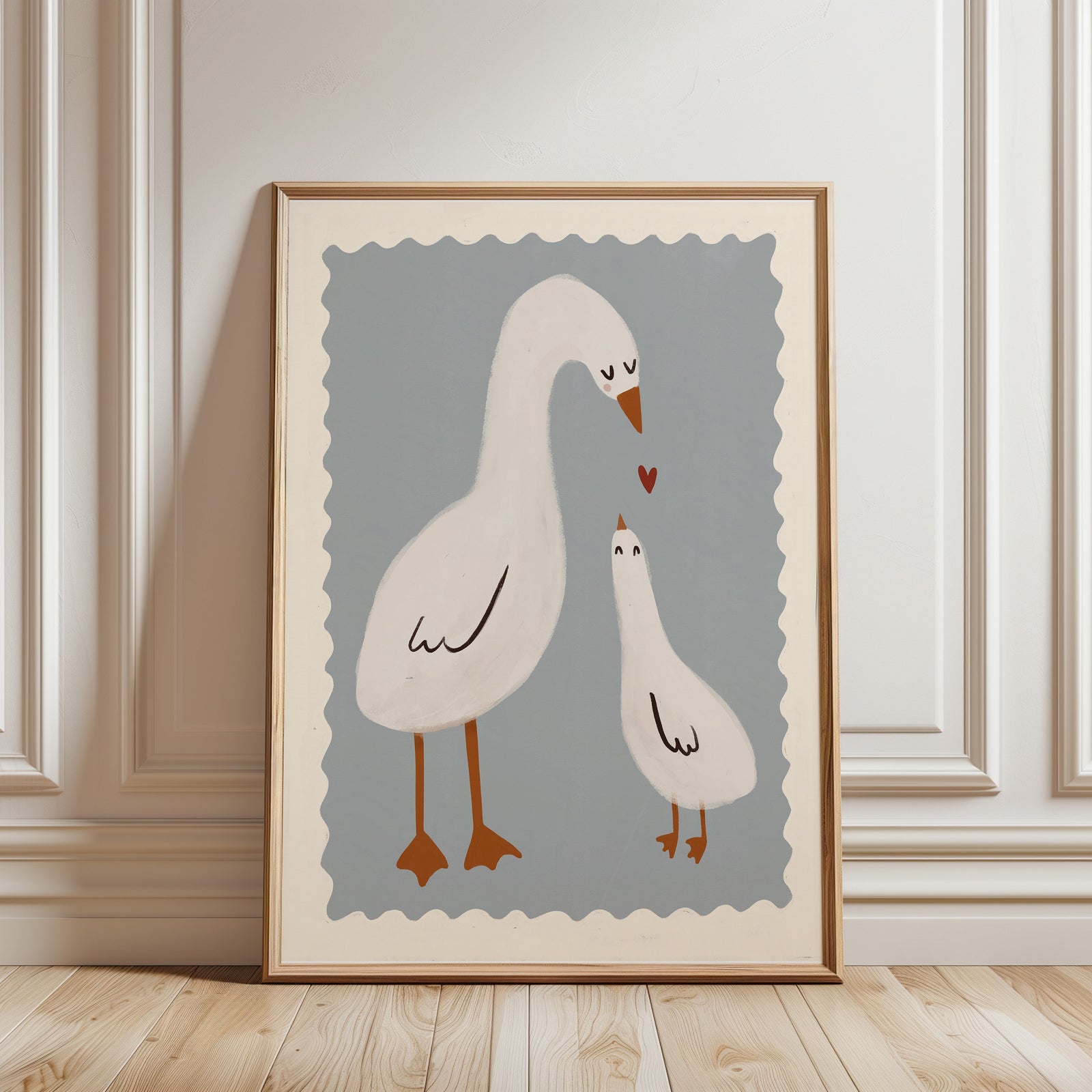 Mama Duck | Nursery Print | UNFRAMED