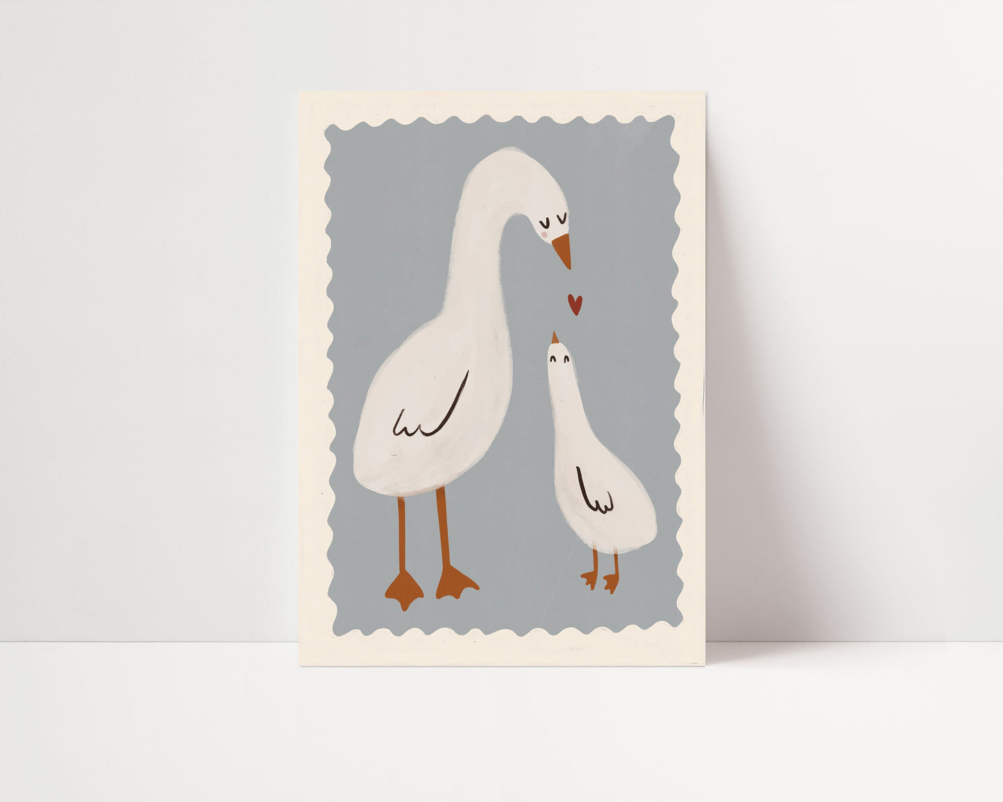 Mama Duck | Nursery Print | UNFRAMED