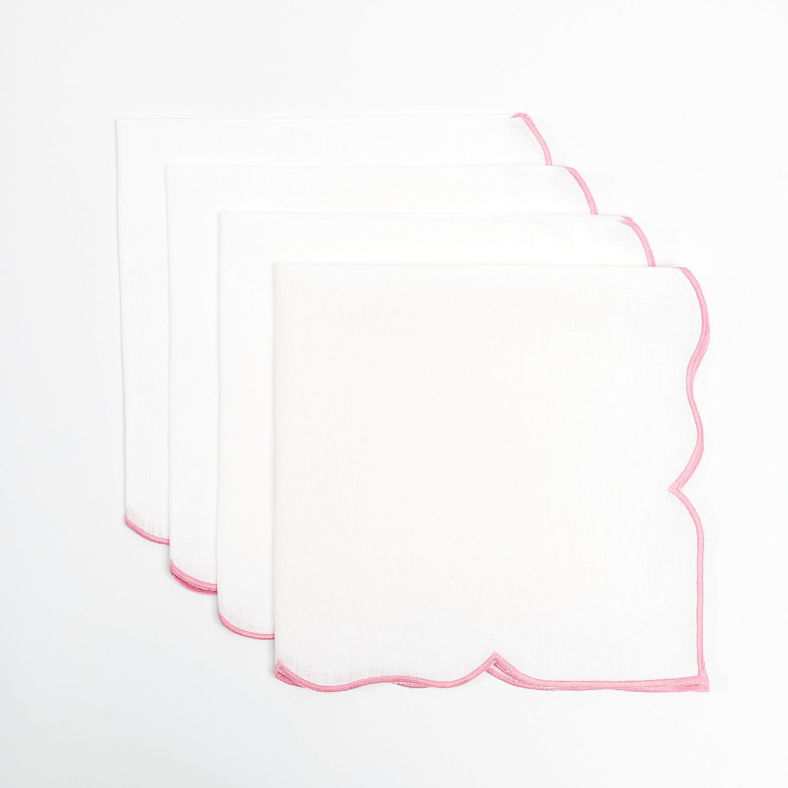 Pink Ava Linen Napkin (Set of 4)