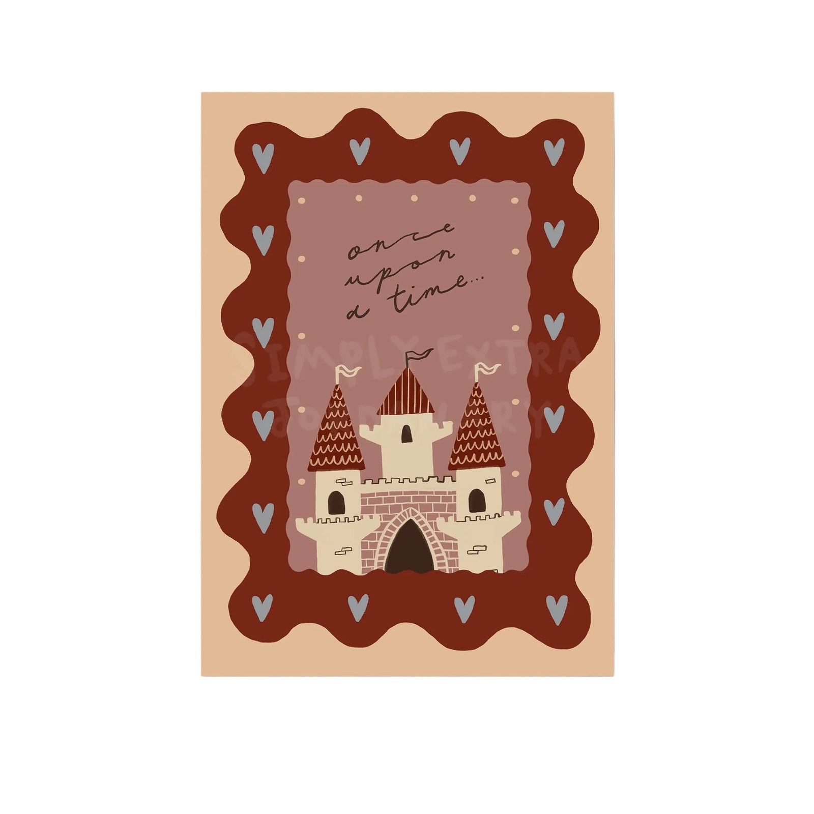 Once Upon A Time | Nursery Print | UNFRAMED