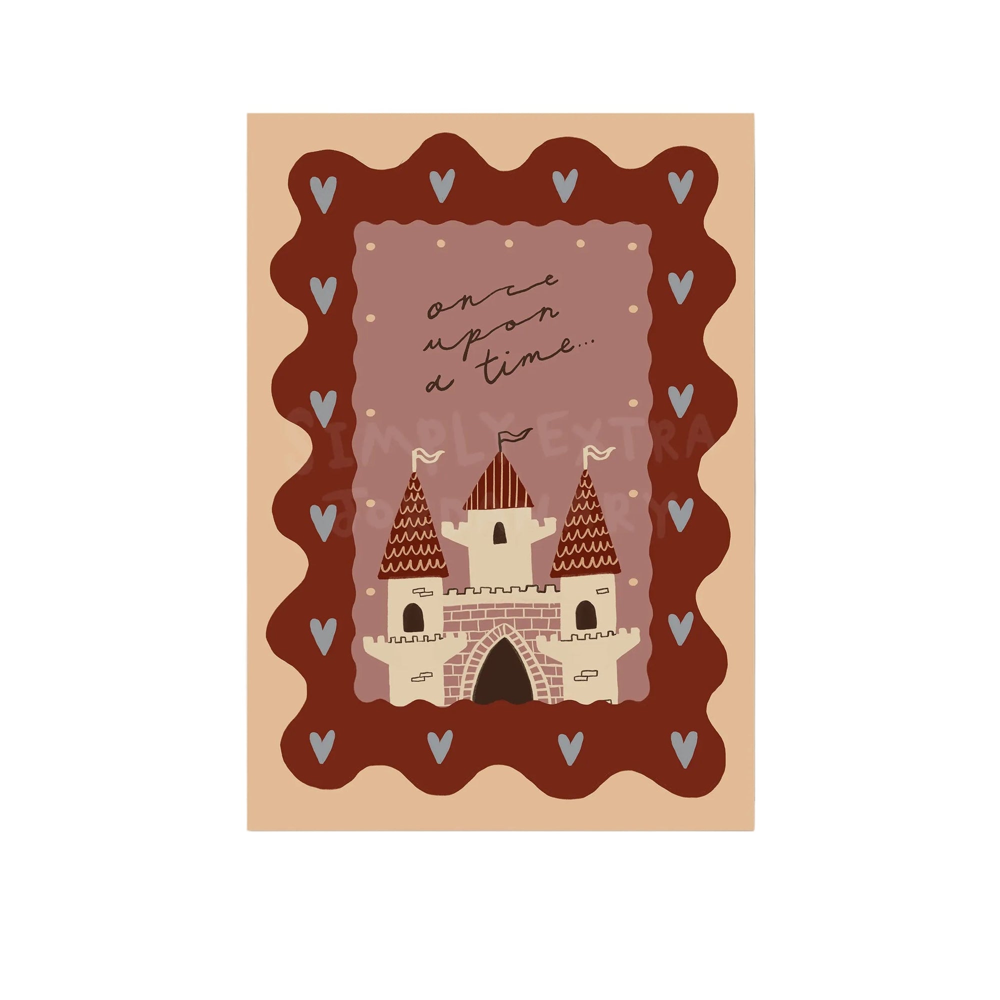 Once Upon A Time | Nursery Print | UNFRAMED