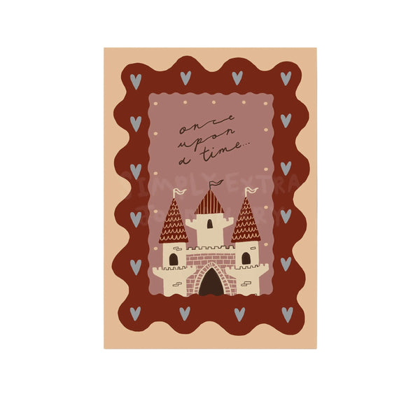 Once Upon A Time | Nursery Print | UNFRAMED