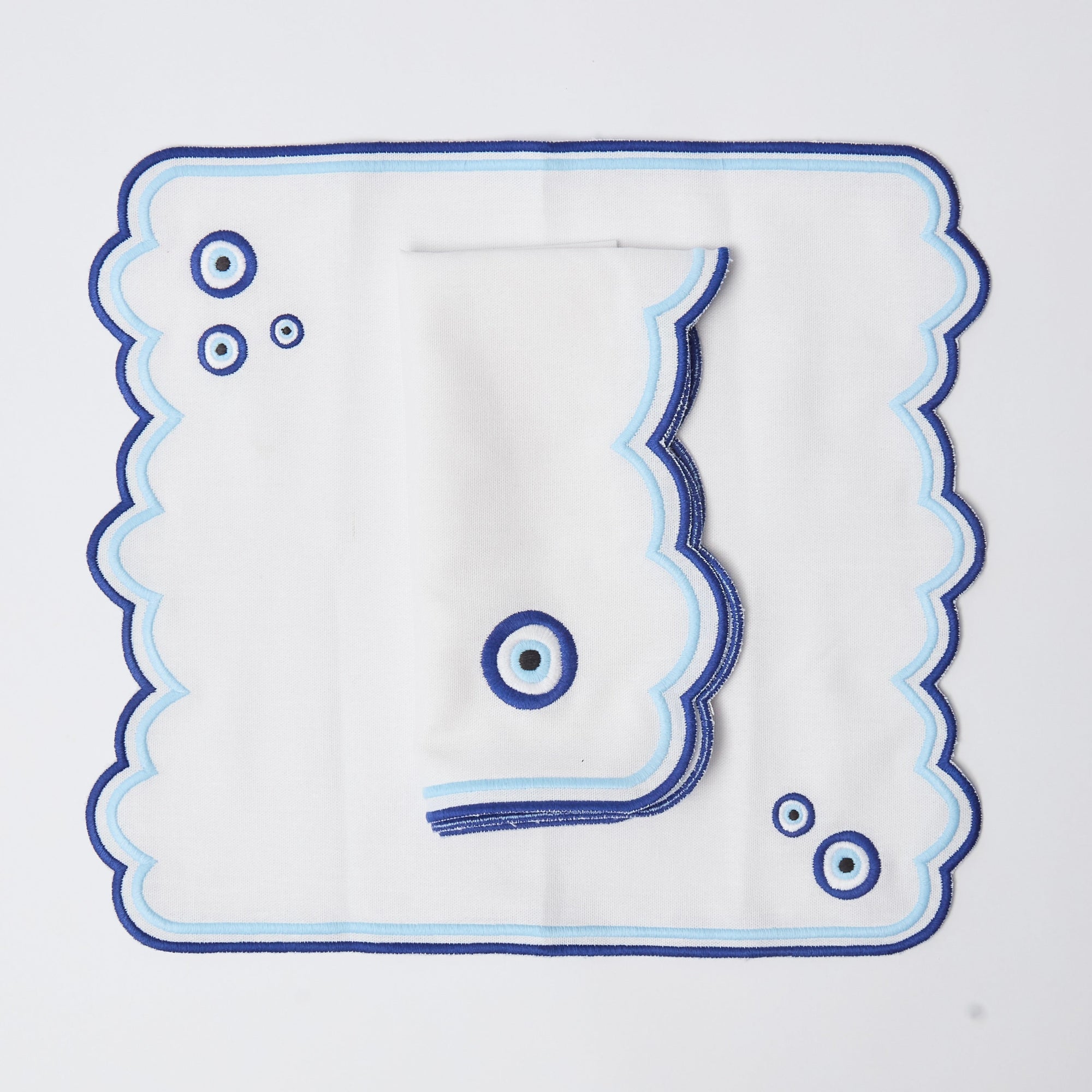 Evil Eye Napkin (set of 4) Cloth Napkins
