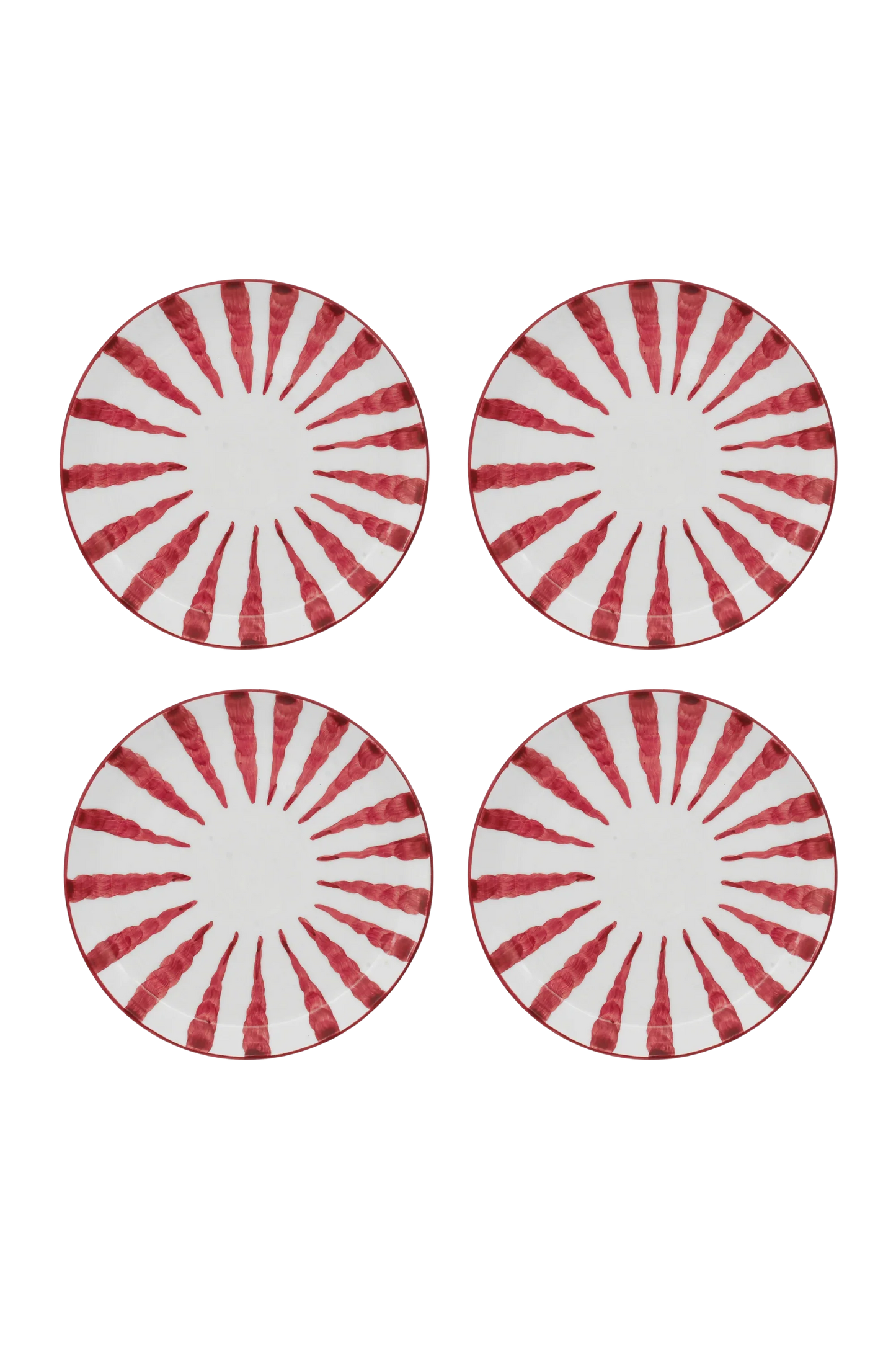 Wave Dinner Plate - Grenadine