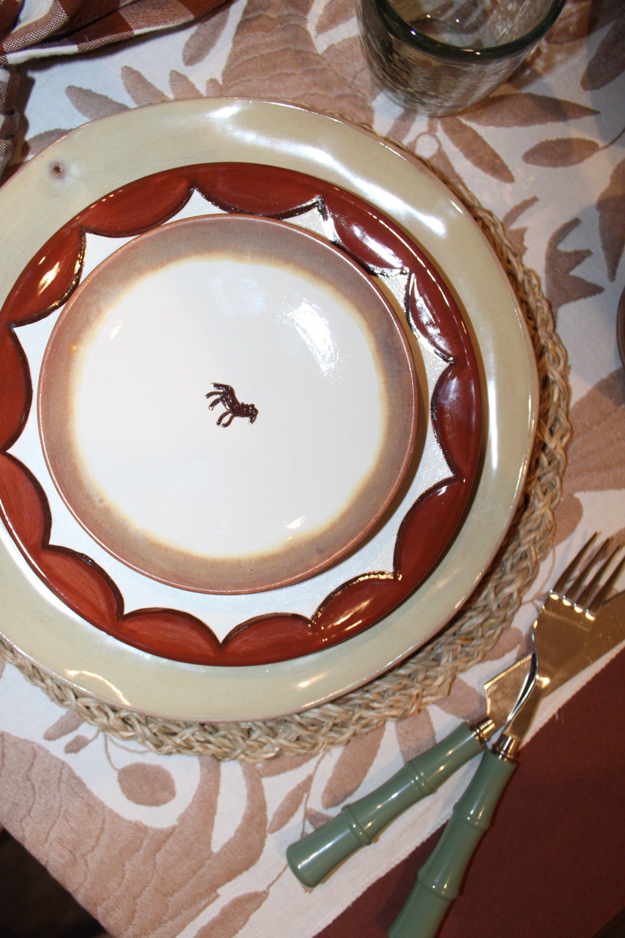 The Wild Horses Collection Dessert Plates/Set of Four