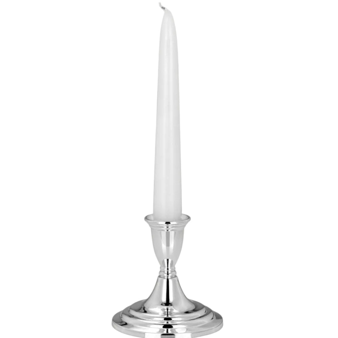 Castiçal Pérola, Prateado, Ø: 9,8 cm, A: 9,8 cm