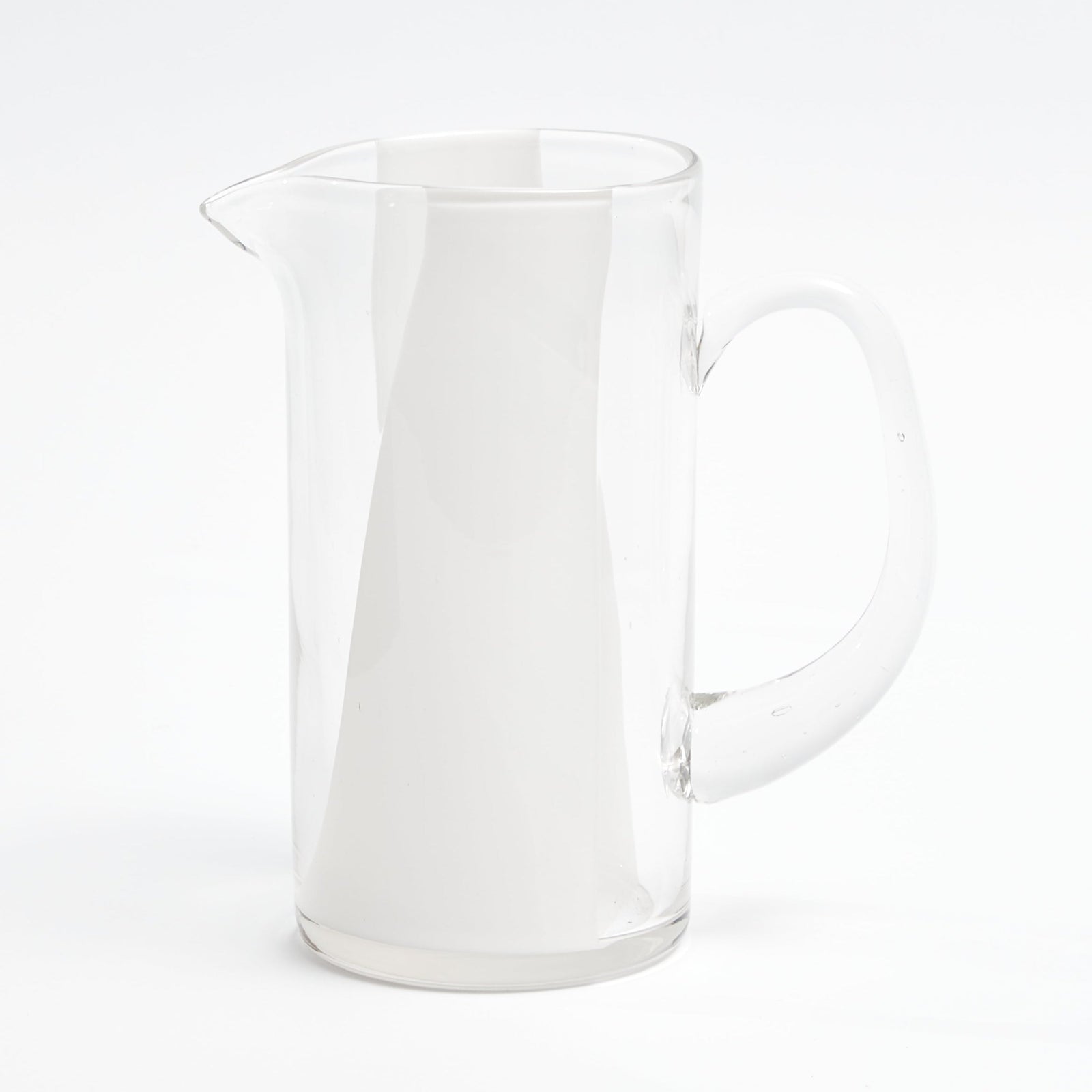 White Brushed Water Jug