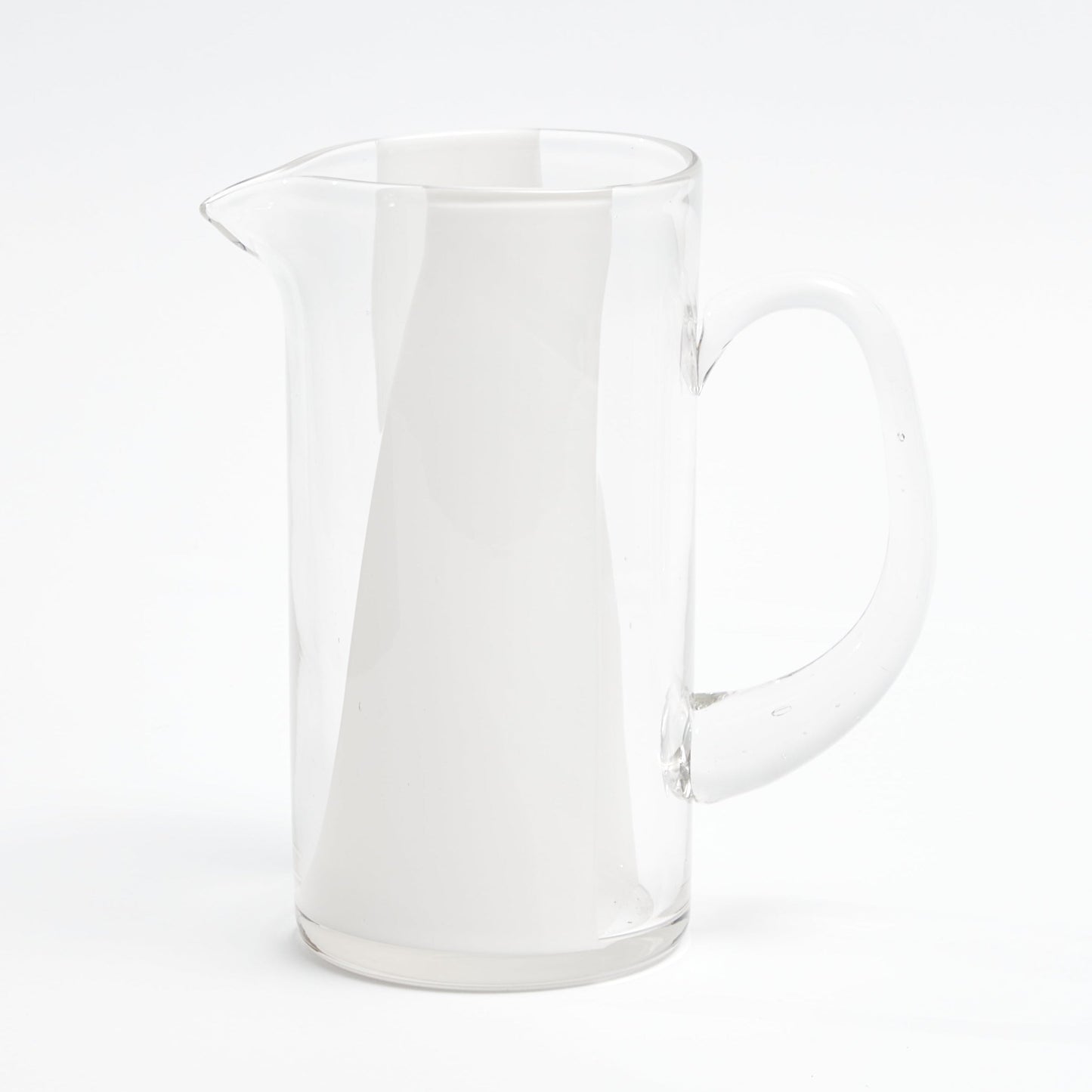 White Brushed Water Jug
