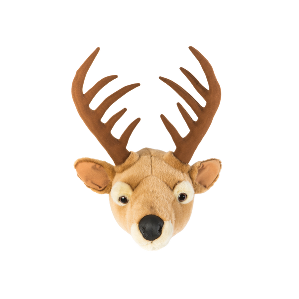 Billy The Deer Wall Mounted Plush Head