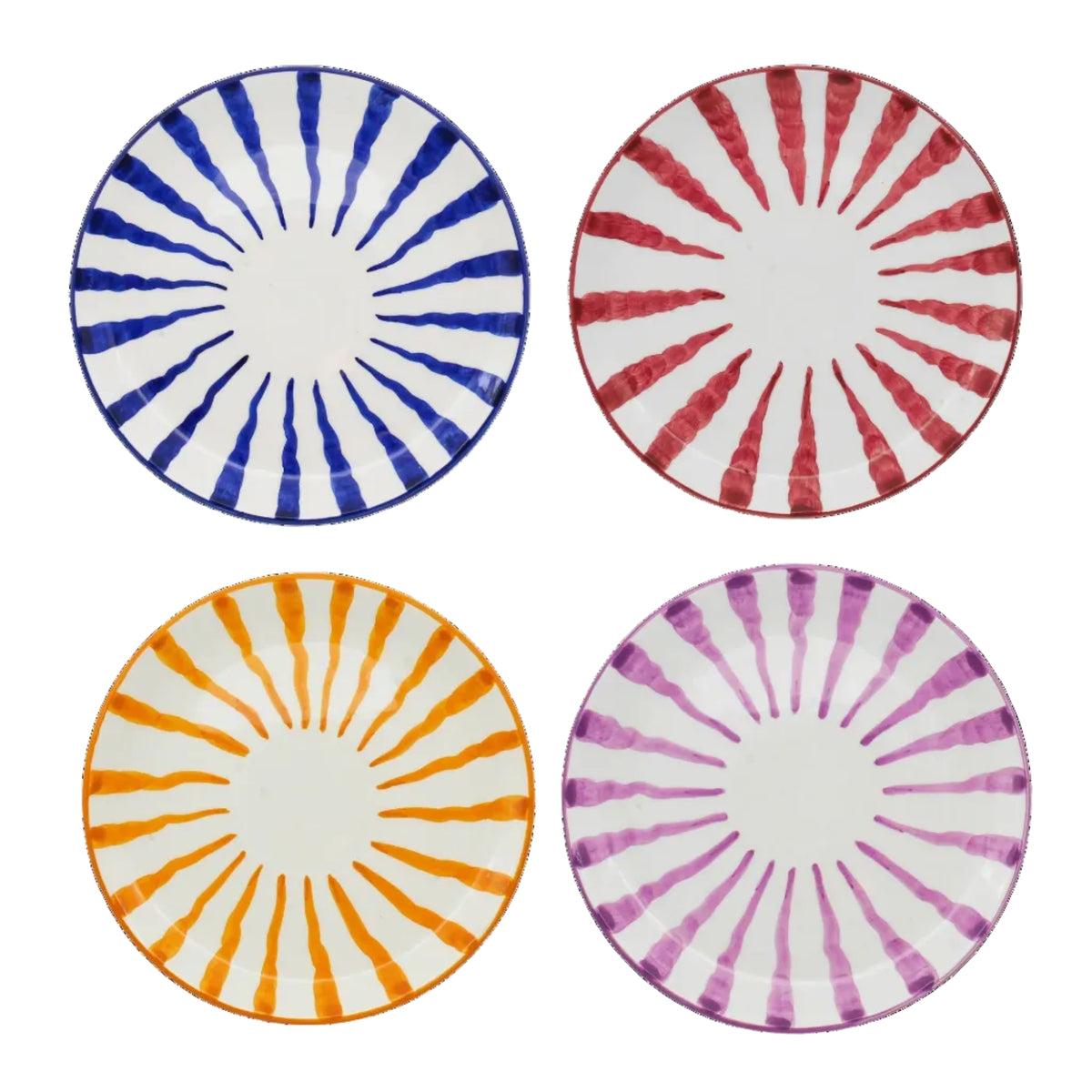Wave Dinner Plate, Set of Four