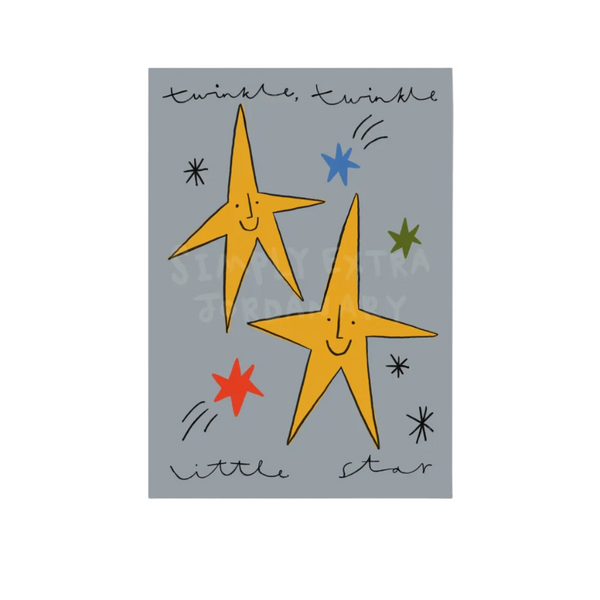 Twinkle Twinkle Little Star | Nursery Print | UNFRAMED