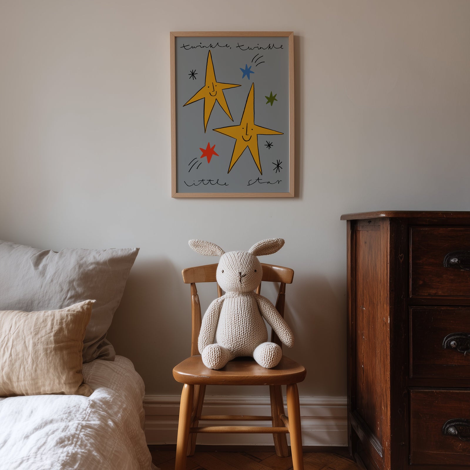 Twinkle Twinkle Little Star | Nursery Print | UNFRAMED