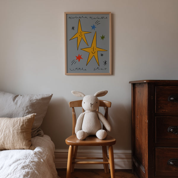 Twinkle Twinkle Little Star | Nursery Print | UNFRAMED