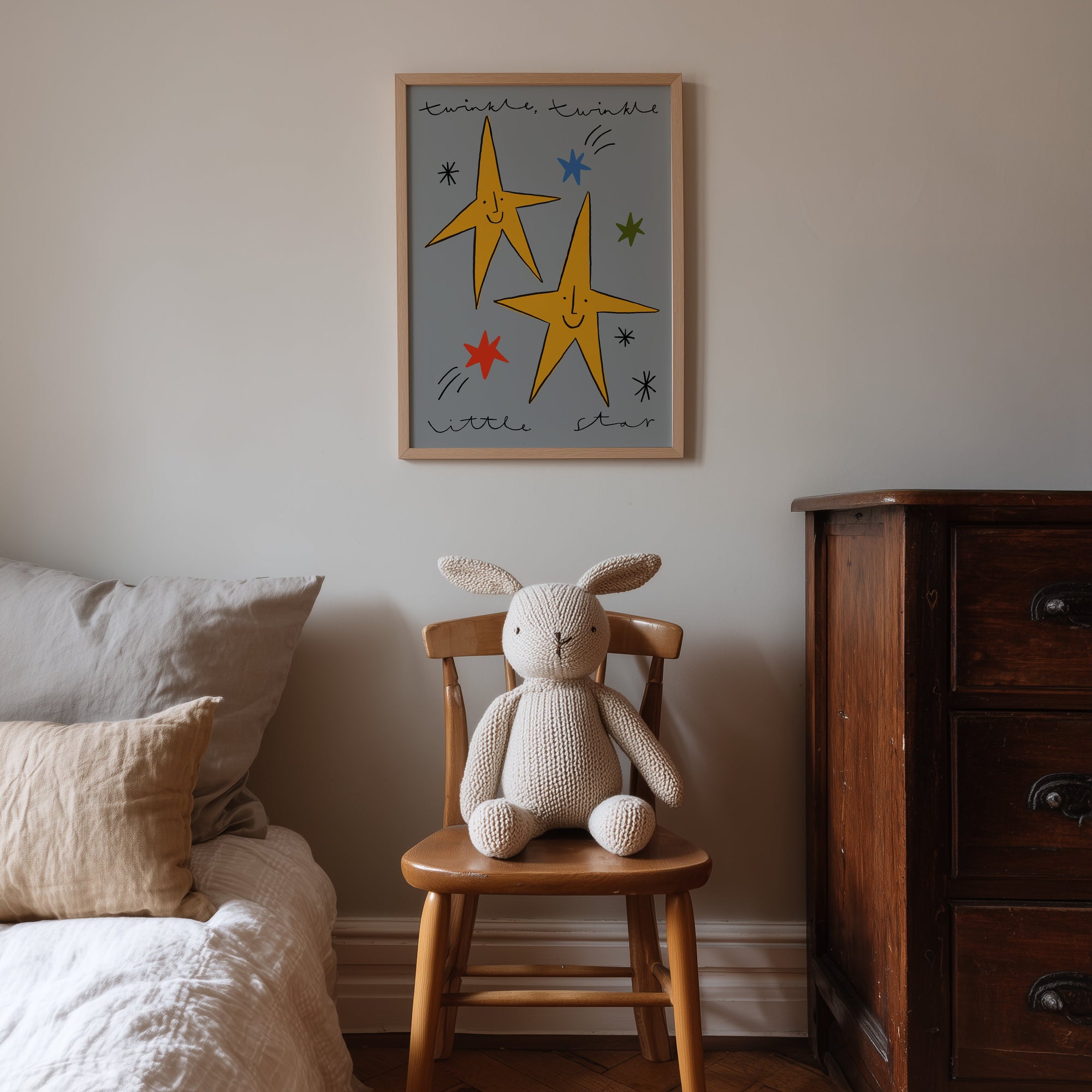 Twinkle Twinkle Little Star | Nursery Print | UNFRAMED