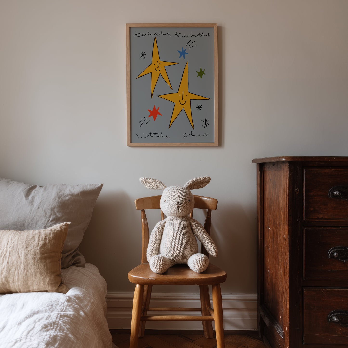 Twinkle Twinkle Little Star | Nursery Print | UNFRAMED