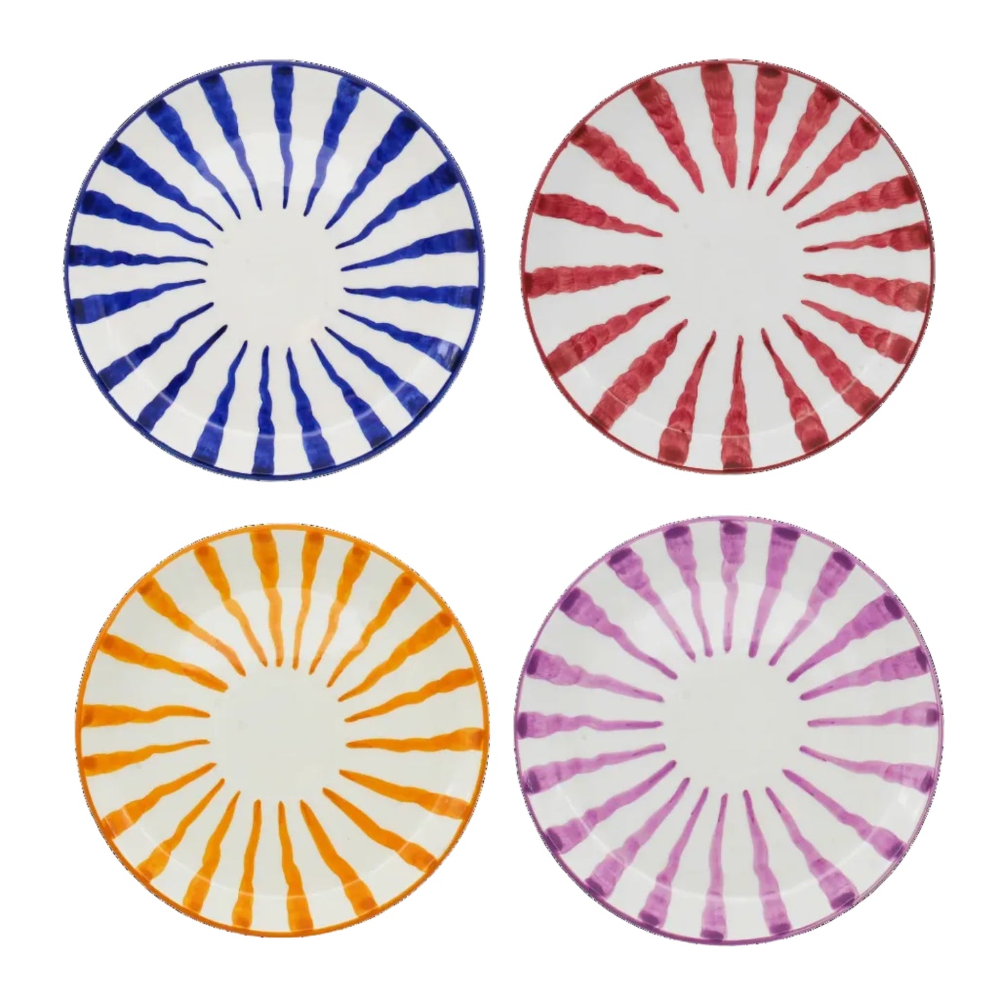 Wave Dinner Plate, Set of Four