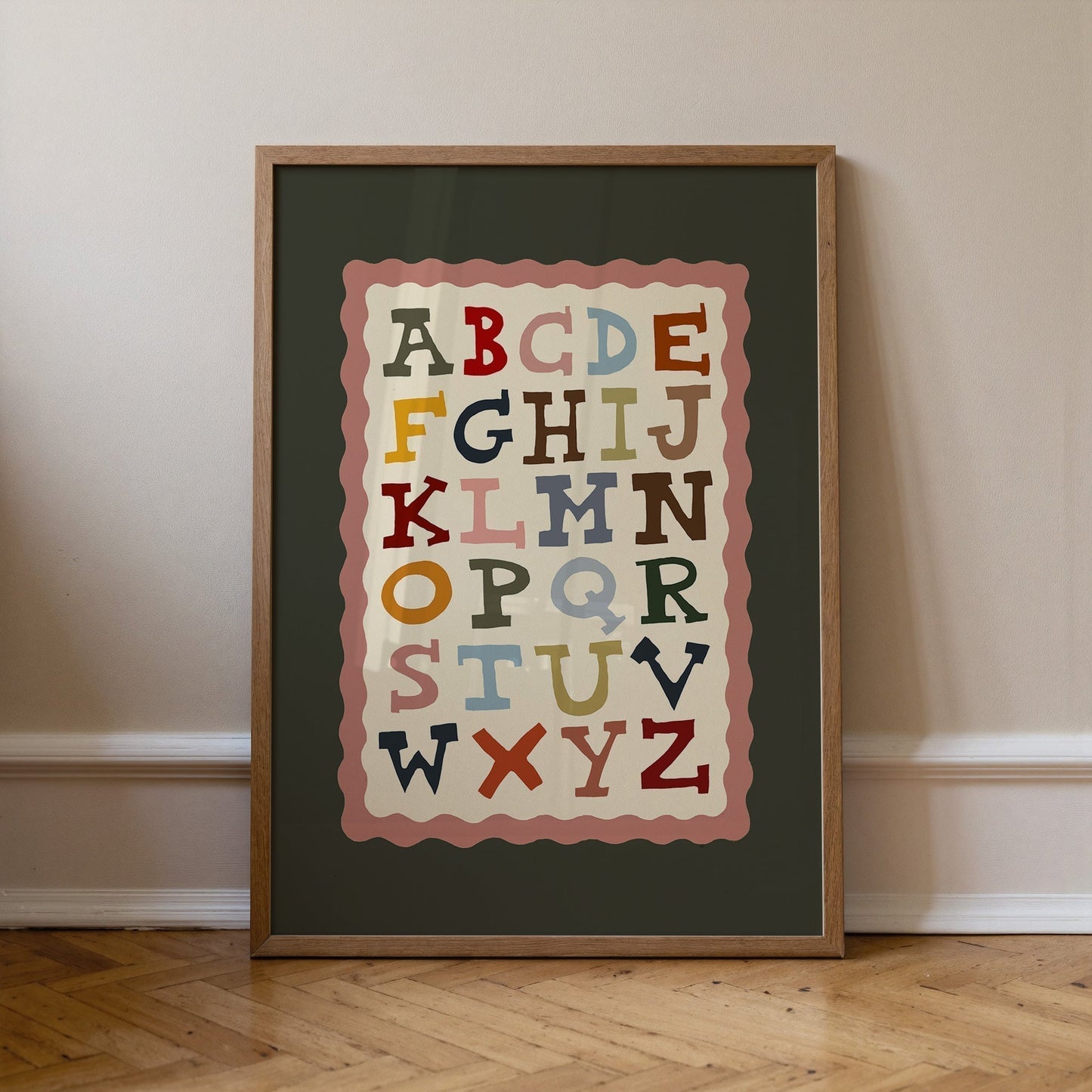 Wild West Alphabet | Educational Print | UNFRAMED