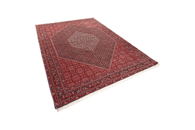Bidjar — Hand-knotted, 208x298 cm, Blue, 100% Virgin Wool | View 5